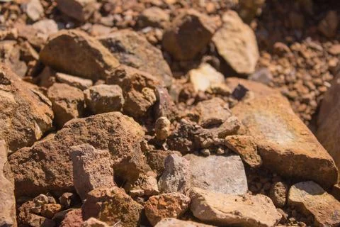 Large amount of stones Stock Photos