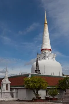 Large ancient stupa Foto stock