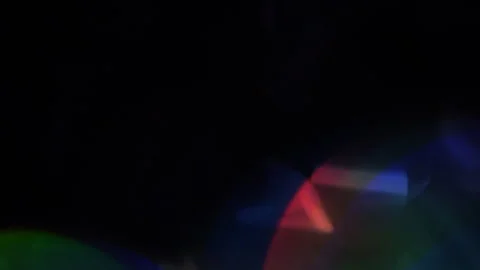 Large and medium-sized colorful moving bokeh on the bottom Vidéo 319966027