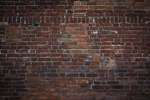Large and old brick wall Stock Photos