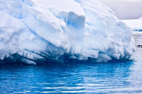 Large Antarctic iceberg Stock Photos