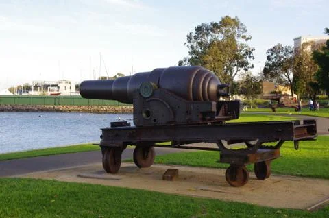 Large Armstrong Cannon (1864) Stock Photos