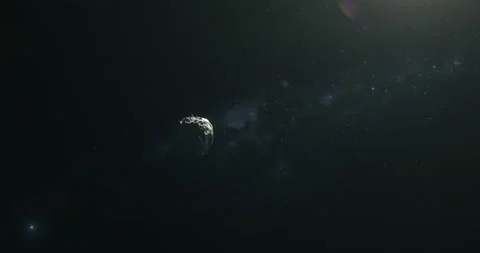 Large Asteriod Stock Footage 140615247