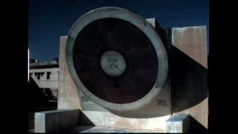 Large Astronomical Sundial Video stock 276293214