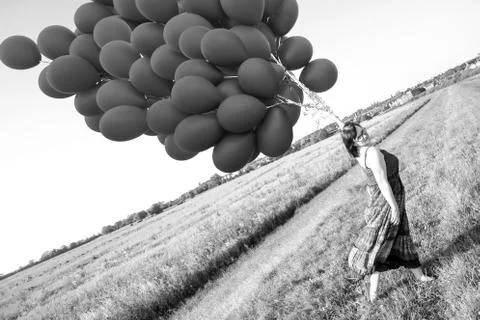 Large Balloons Stock Photos