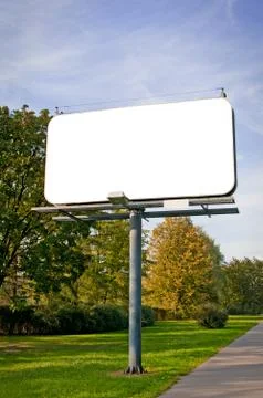 Large billboard Stock Photos