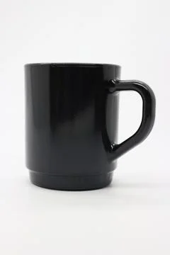 A large black cup Stock Photos