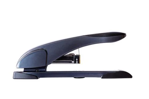 Large black stapler. Foto stock