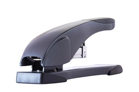 Large black stapler. Stock Photos