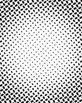Large black triangles frame a bright central opening in a high-contrast hal.. Illustrazione stock