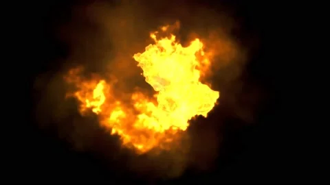 A large blazing flame Stock Footage 148110452