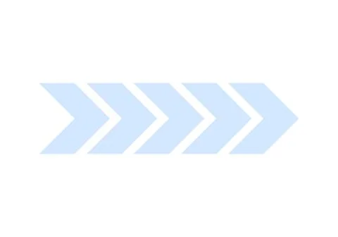 Large blue arrow. Vector illustration. 스톡 일러스트