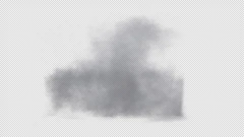 Large blue shockwave on Transparent Background Stock Footage 313993746