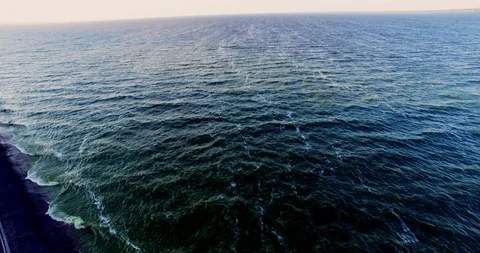 A large body of water Stock Footage 127111736