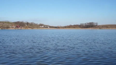 A large body of water Stock Footage 130505536