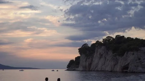 A large body of water Video stock 131956544