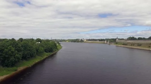 A large body of water Stock Footage 131962380