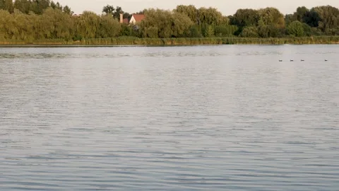 A large body of water Stock Footage 135344790