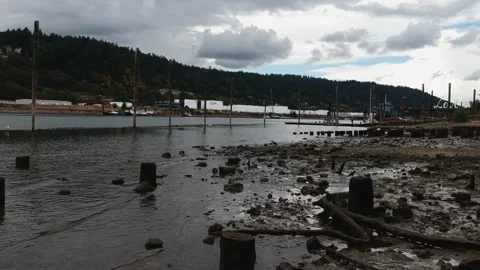 A large body of water Stock Footage 155510079