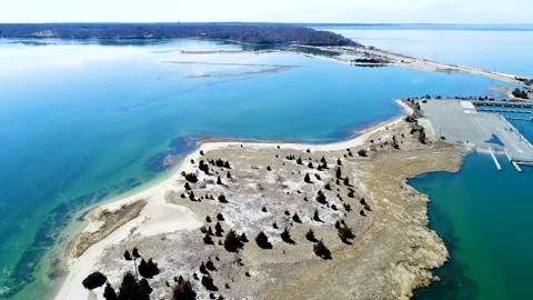 A large body of water Stock Footage 155514915