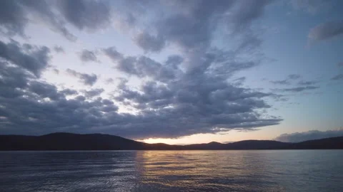 A large body of water Stock Footage 156015807