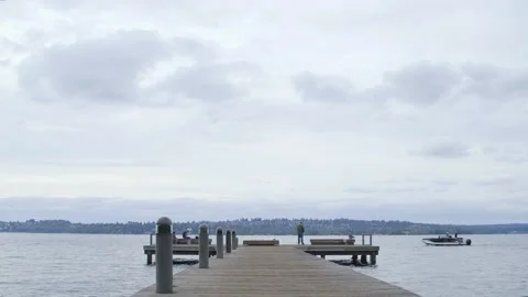 A large body of water Stock Footage 156017922