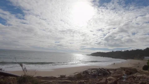 A large body of water Stock Footage 156024455