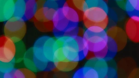 Large bokeh fast lights background Stock Footage 126613910