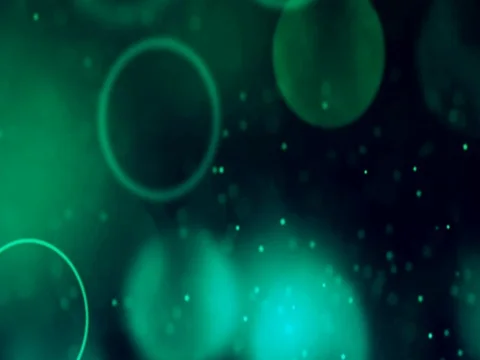 Large Bokehs Green Stock Footage 73619058