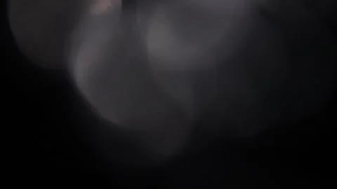 Large bokehs stacked on top of each other in the black 動画素材 318844979