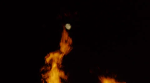 Large bonfire 스톡 동영상 36636845