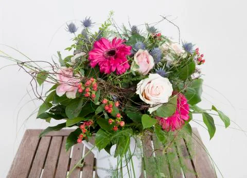 Large bouquet Stock Photos