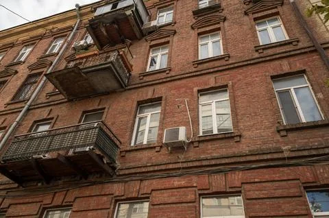 A large brick building Stock Photos