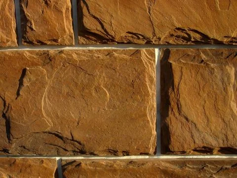 Large bricks Foto stock