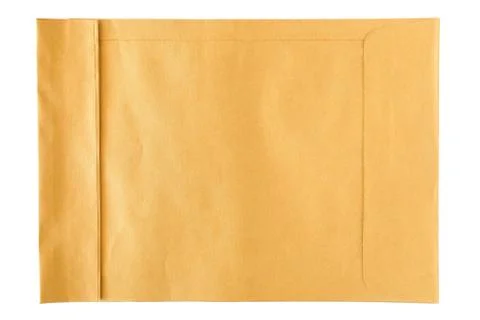 Large brown envelopes Stock Photos