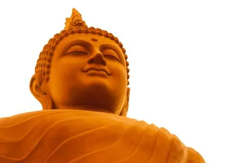 Large budda image Stock Photos