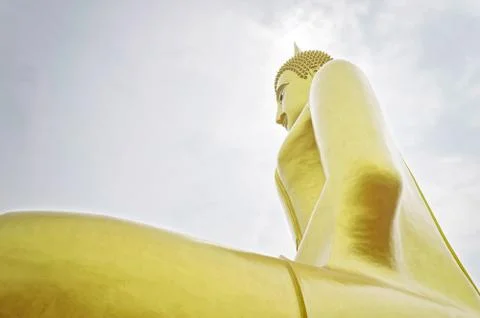 Large Buddha statue Stock Photos