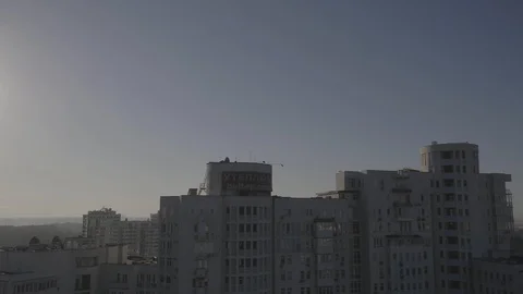 A large building 스톡 동영상 129423033