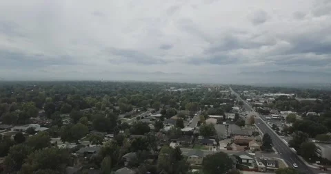 A large building Stock Footage 155459235