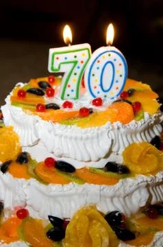 Large cake Stock Photos