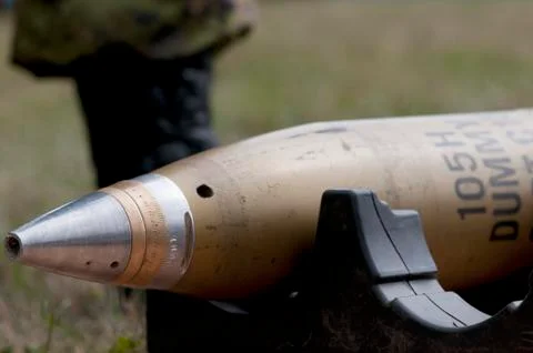 Large Caliber Bullets Stock Photos