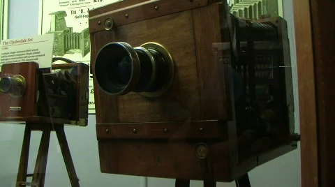 Large cameras Stock Footage 789574