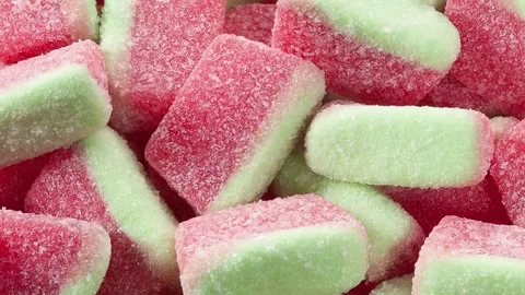 Large candy pile. Close up Stock Footage 322145971