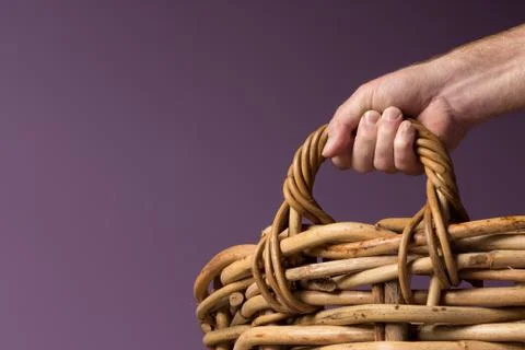 Large cane handle Stock Photos