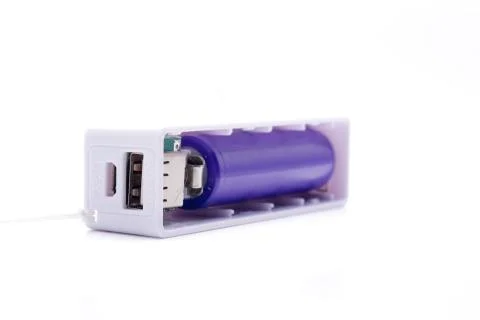 .a large capacity powerbank, to be able to charge any device anywhere Stock Photos