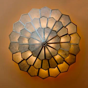 Large chandelier Stock Photos