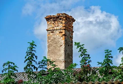 Large chimney Stock Photos