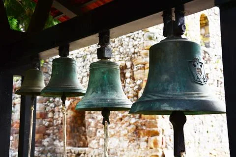 Large church bells Stock Photos