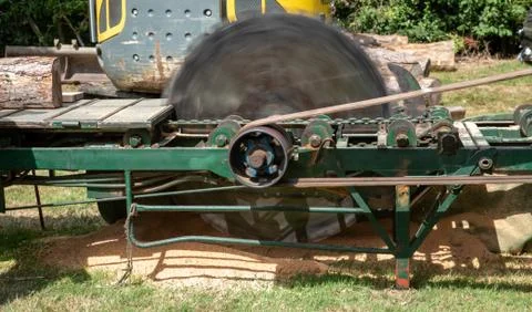 Large circular Saw Stock Photos