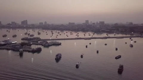 A large city landscape 스톡 동영상 156842873